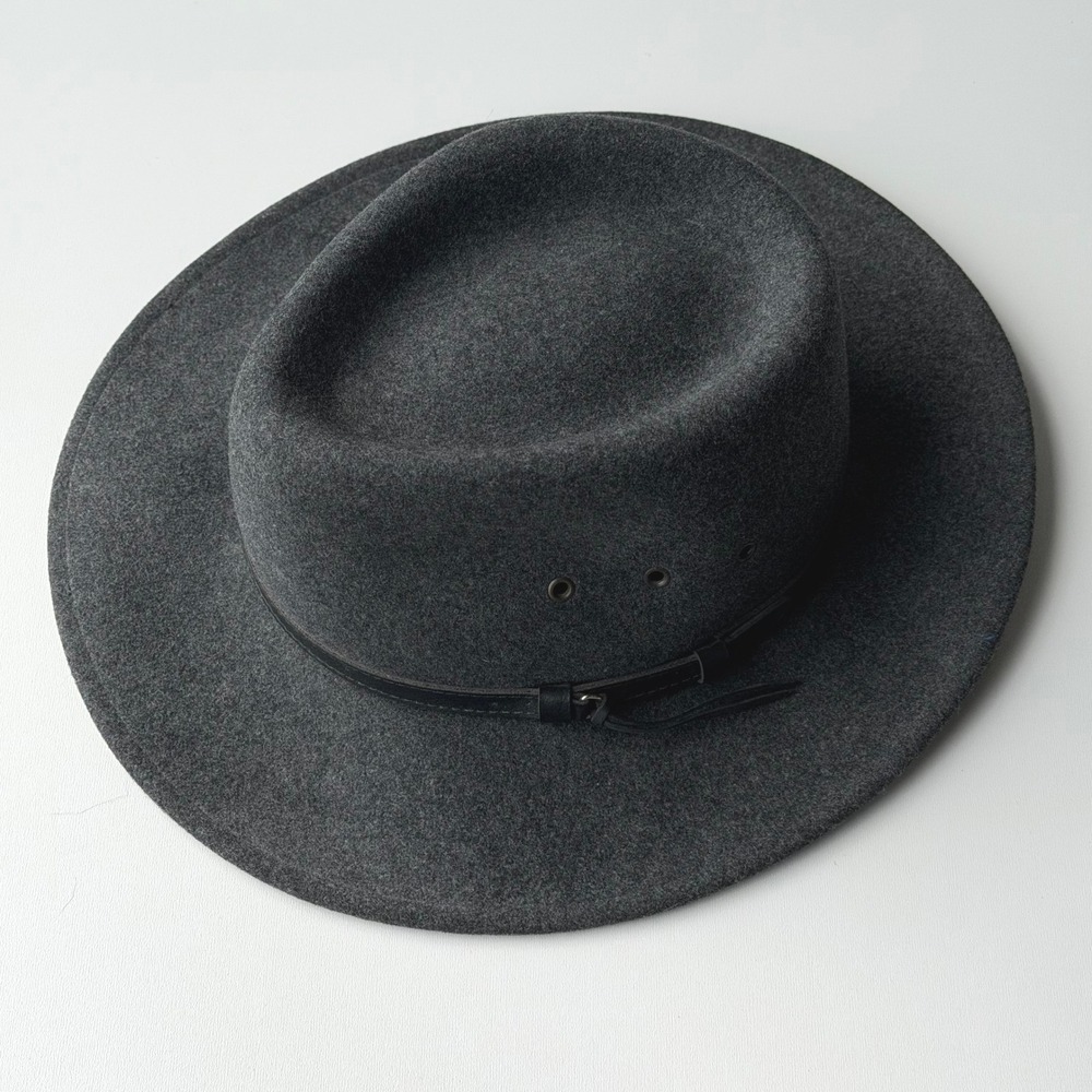 Pendleton Fedora Wool Hat Size Small Grey Made In… - image 3